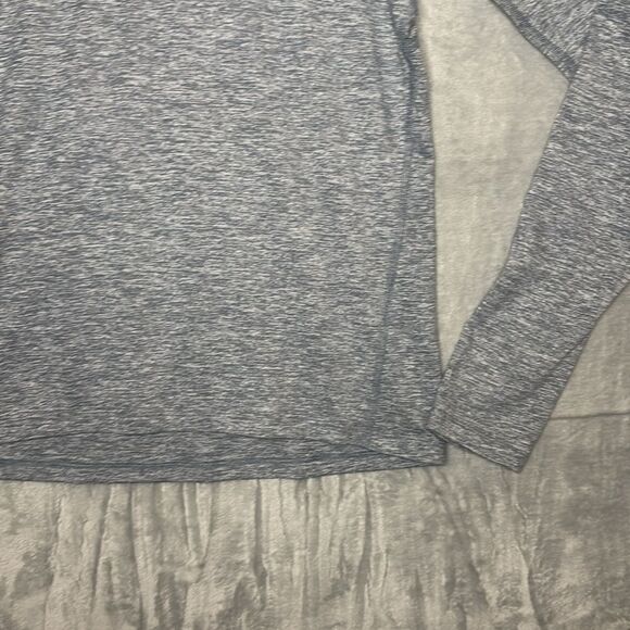 Nike Heathered Light Blue 1/4 Zip Running Lightweight Pullover Size XS - Picture 4 of 10